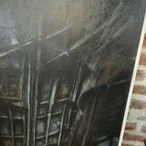 Pair of oil on canvas paintings of a boat interior from the 50s/70s