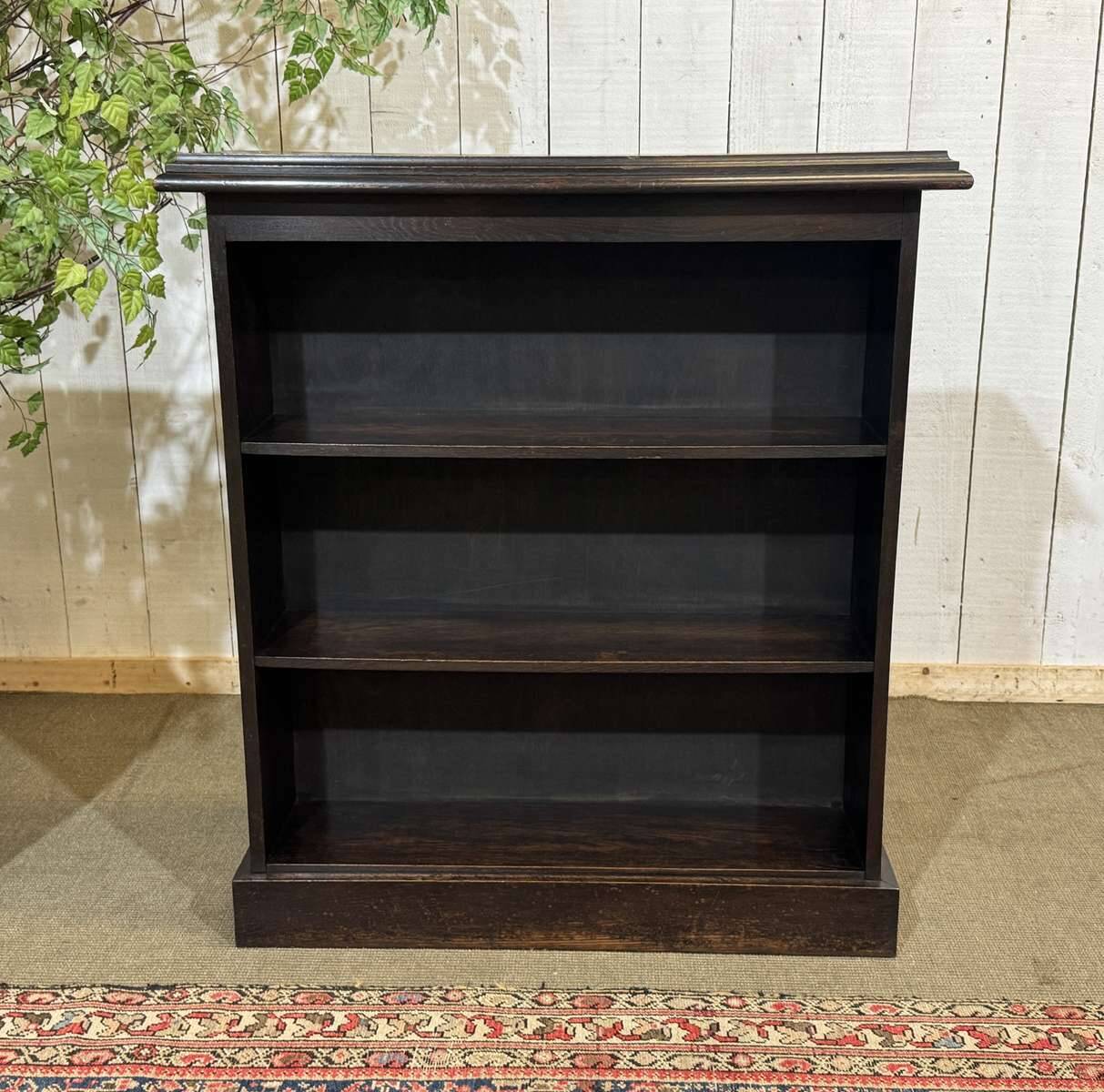 1930s oak bookshelf unit