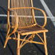 Rattan armchair