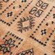 Vintage Moroccan Rug 134 x 221 cm- Berber Wool Rug - Authentic Handmade Rug