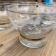 4 champagne glasses