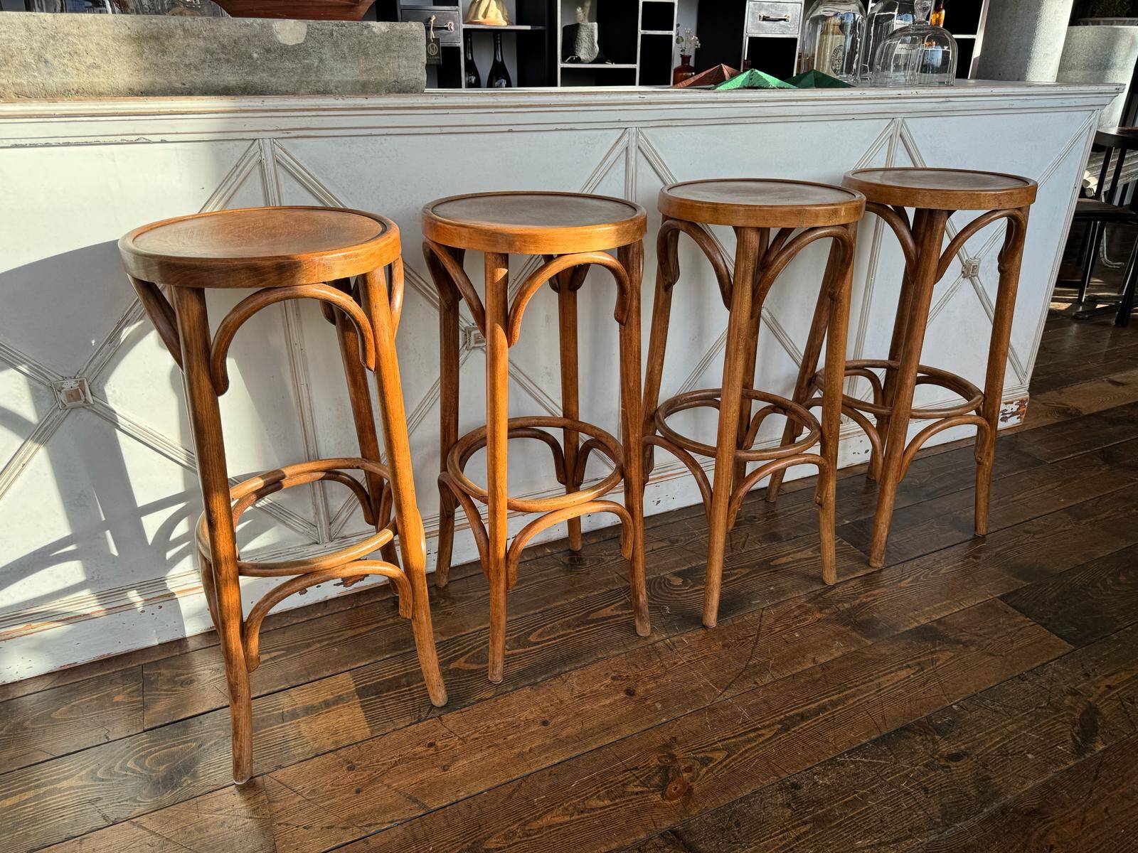 Ancien tabouret bistrot