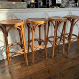 Old bistro stool
