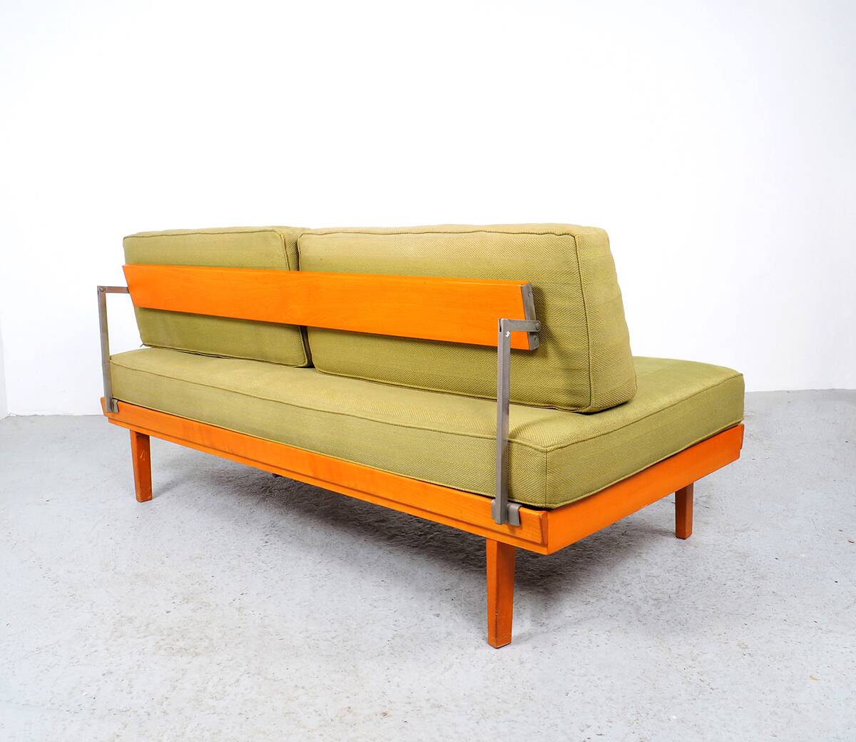 Antimott Cherry Daybed by Wilhelm Knoll, 1960s