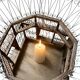 Large vintage Tunisian handmade birdcage