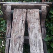 Artisan wooden ladder 6 steps