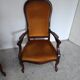 pair of Voltaire armchairs