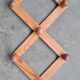 Porte manteau en bois accordéon 1970