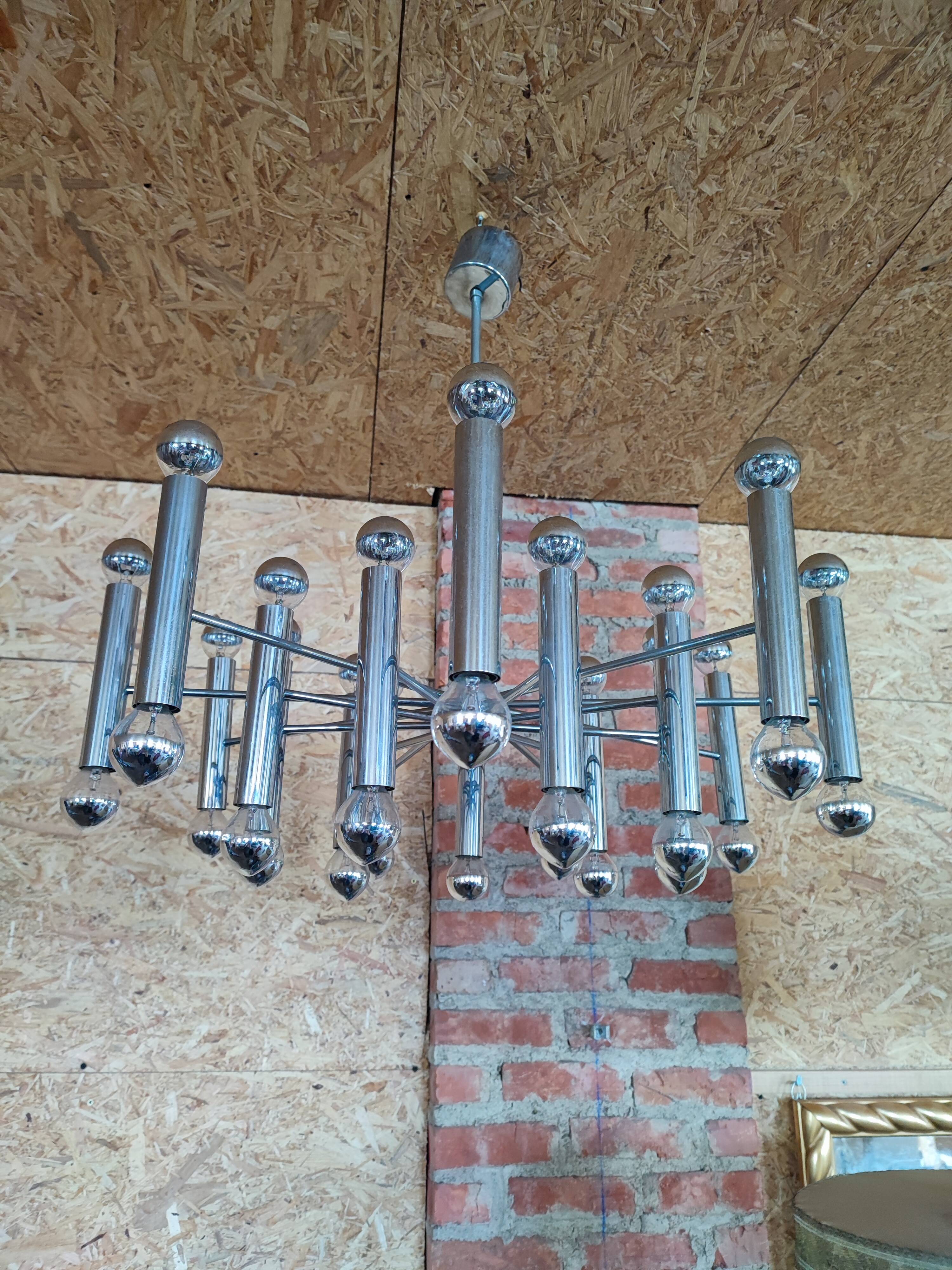 Large Sciolari candlestick from the 70s