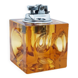 Cube prism glass lighter