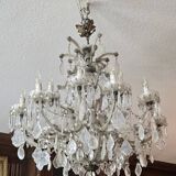 Very important Murano chandelier from the 19th century.