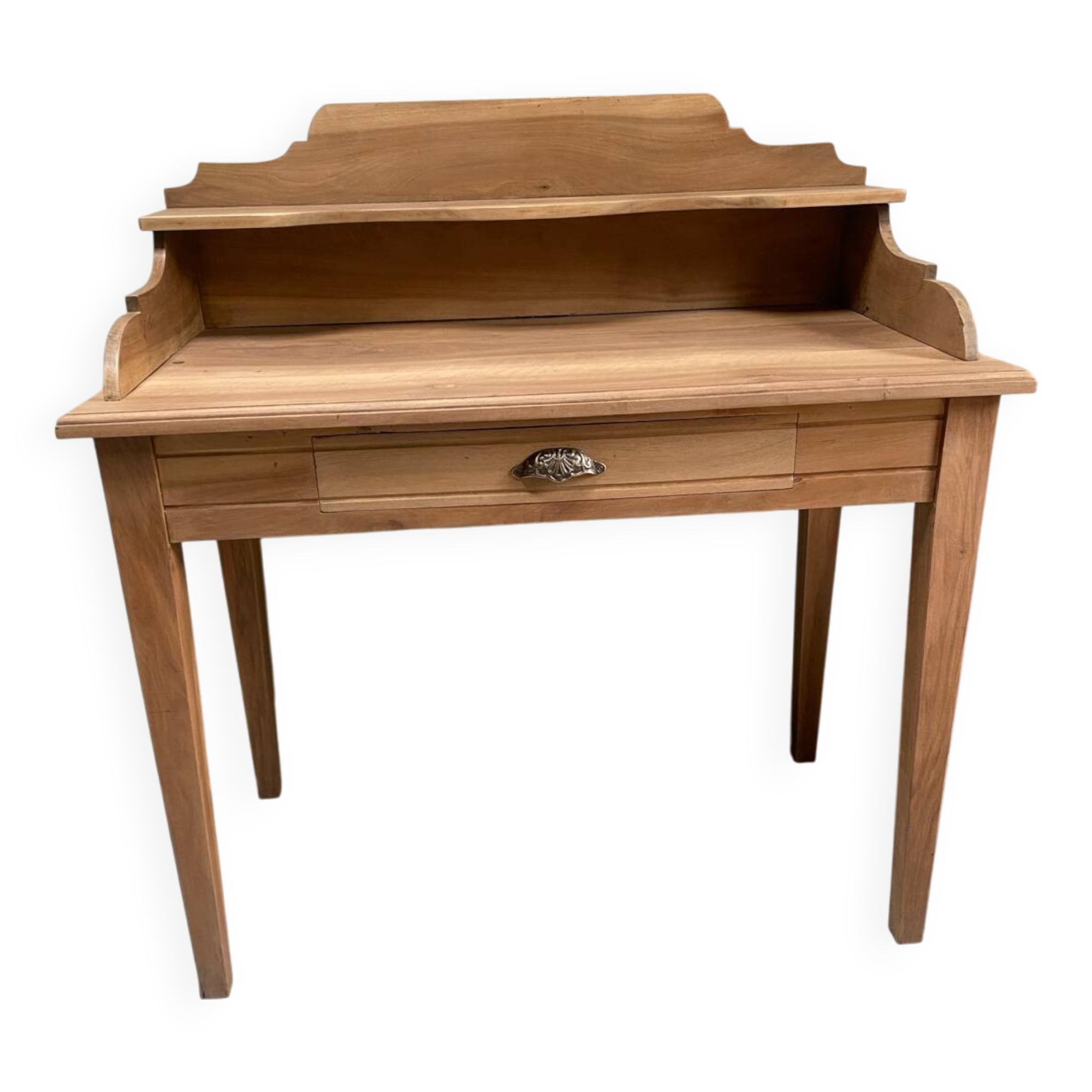 Antique solid oak secretary – gently refurbished