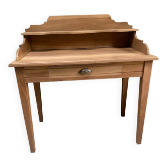 Antique solid oak secretary – gently refurbished