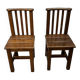 Brutalist chairs