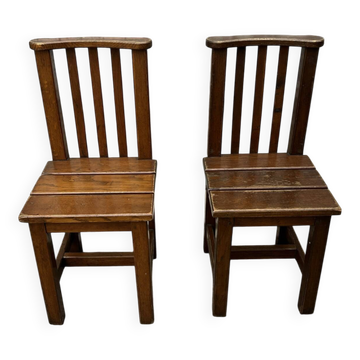 Brutalist chairs