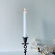 Twisted brass candle holder