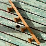 Coat rack with 4 hooks