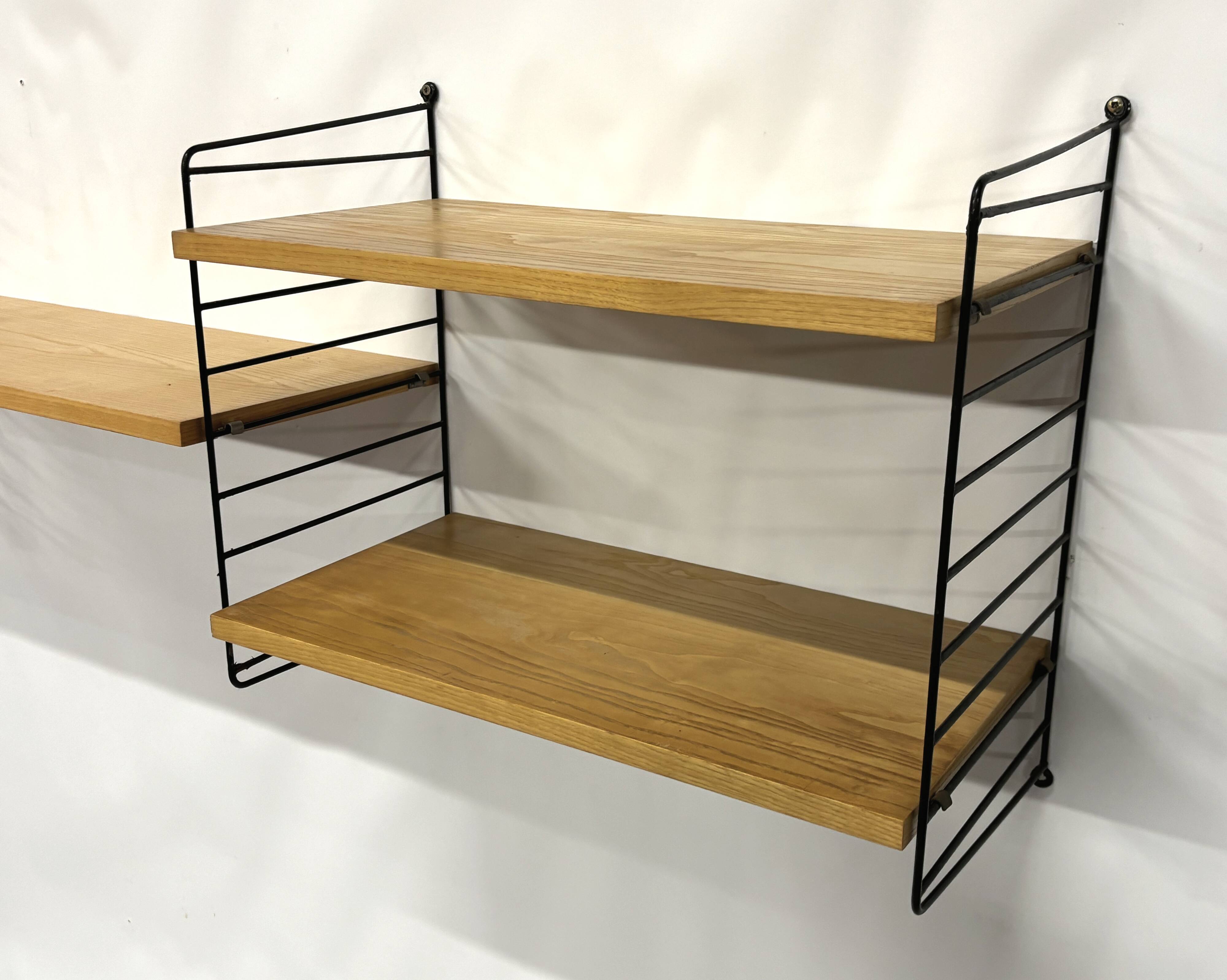 Mid century nisse strinning string wall system 1960