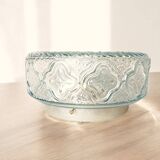 Small glass flush mounting ceiling light