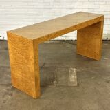 Table console avec bois de ronce de Selva