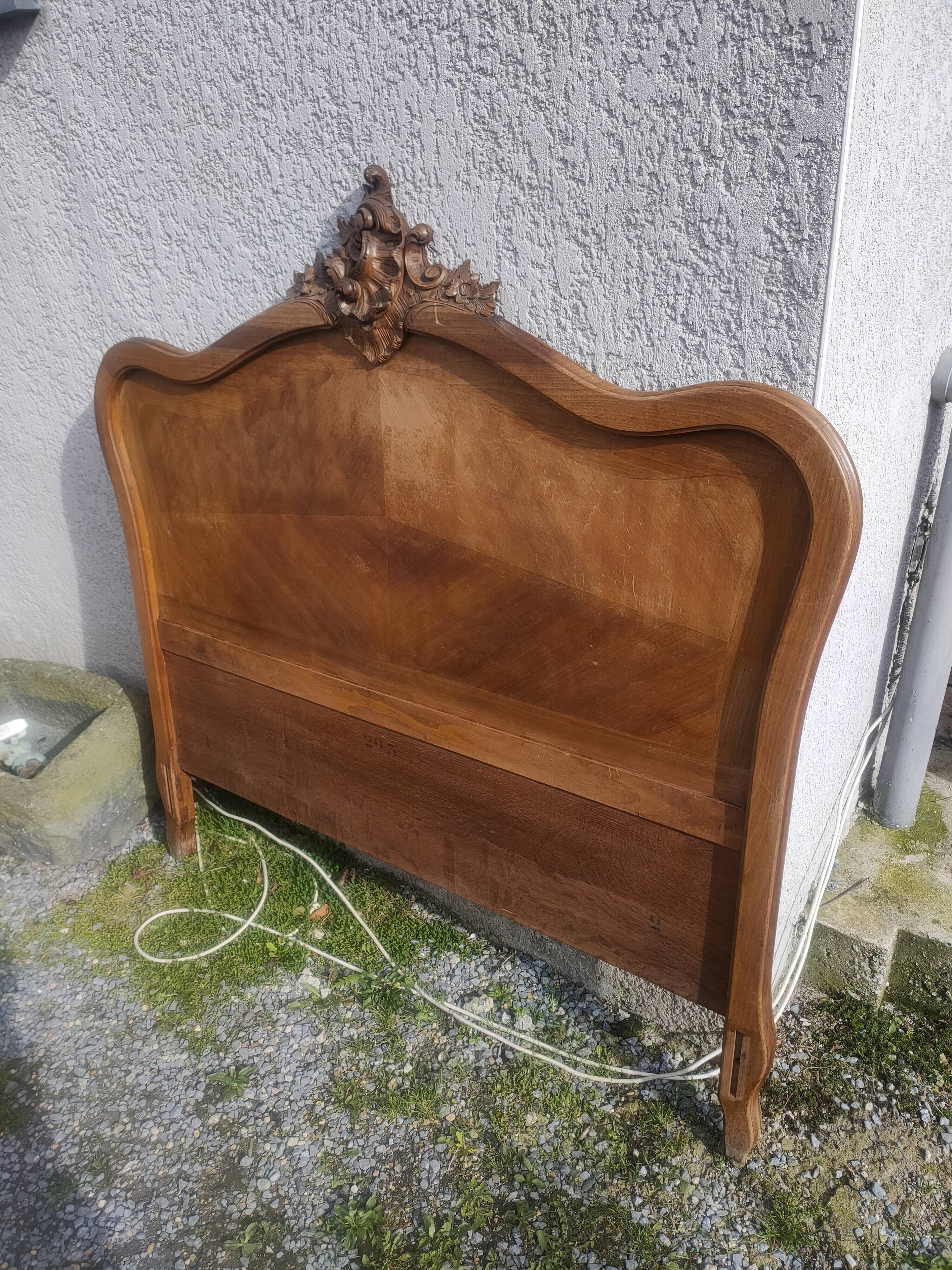 Old louis 15 style headboard