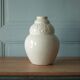Glazed ceramic vase in the shape of a gourd, Art Deco, collection