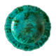 Set of 6 plates in glazed earth with godrons 1960