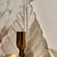 Applique feuille verre Murano