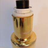 Scandinavian lamp Luxus in gilded glass 1970