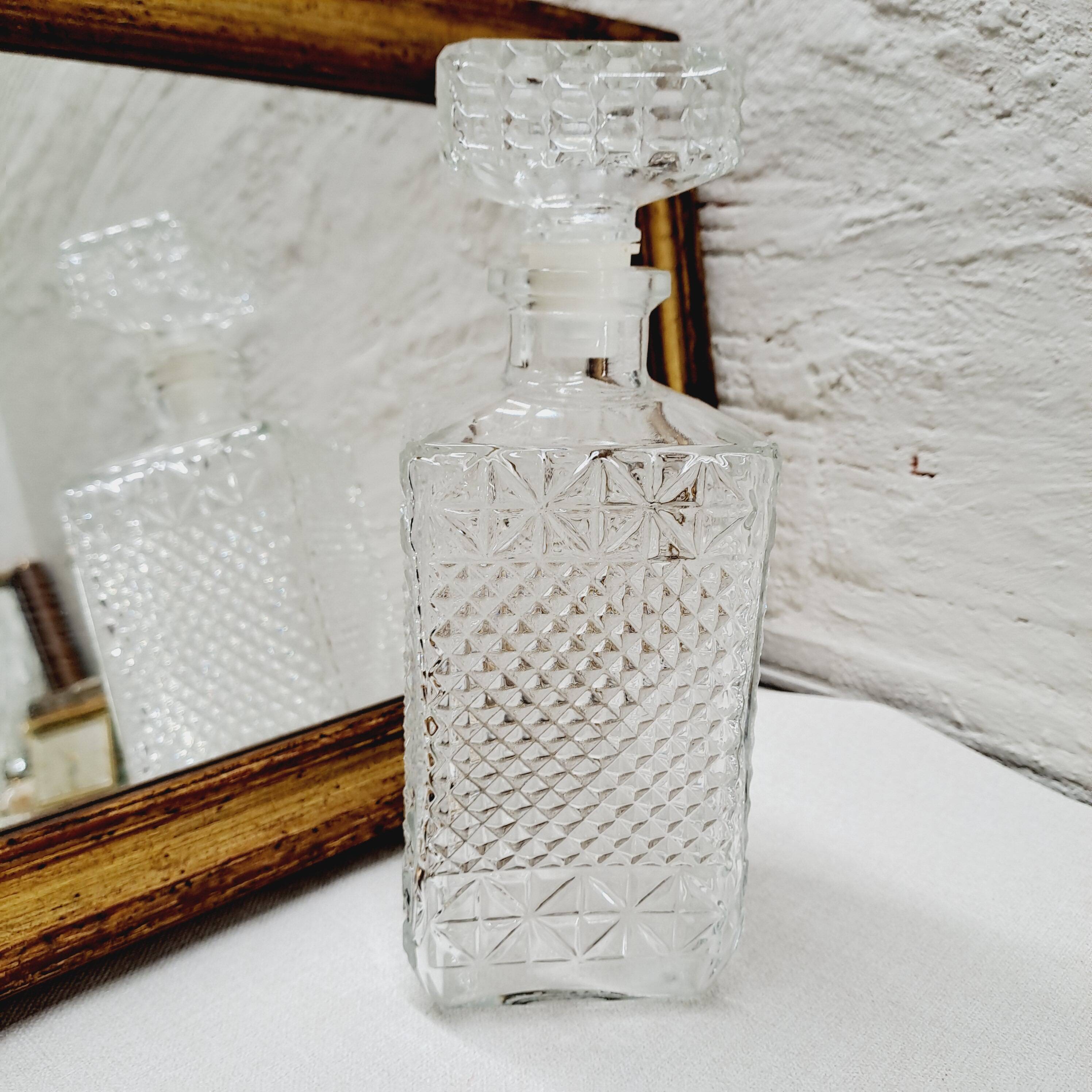 Carafe à whisky pointes de diamant