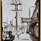 Photographie d’art W.Evans – Scène de rue à Mount Pleasant, Pennsylvanie