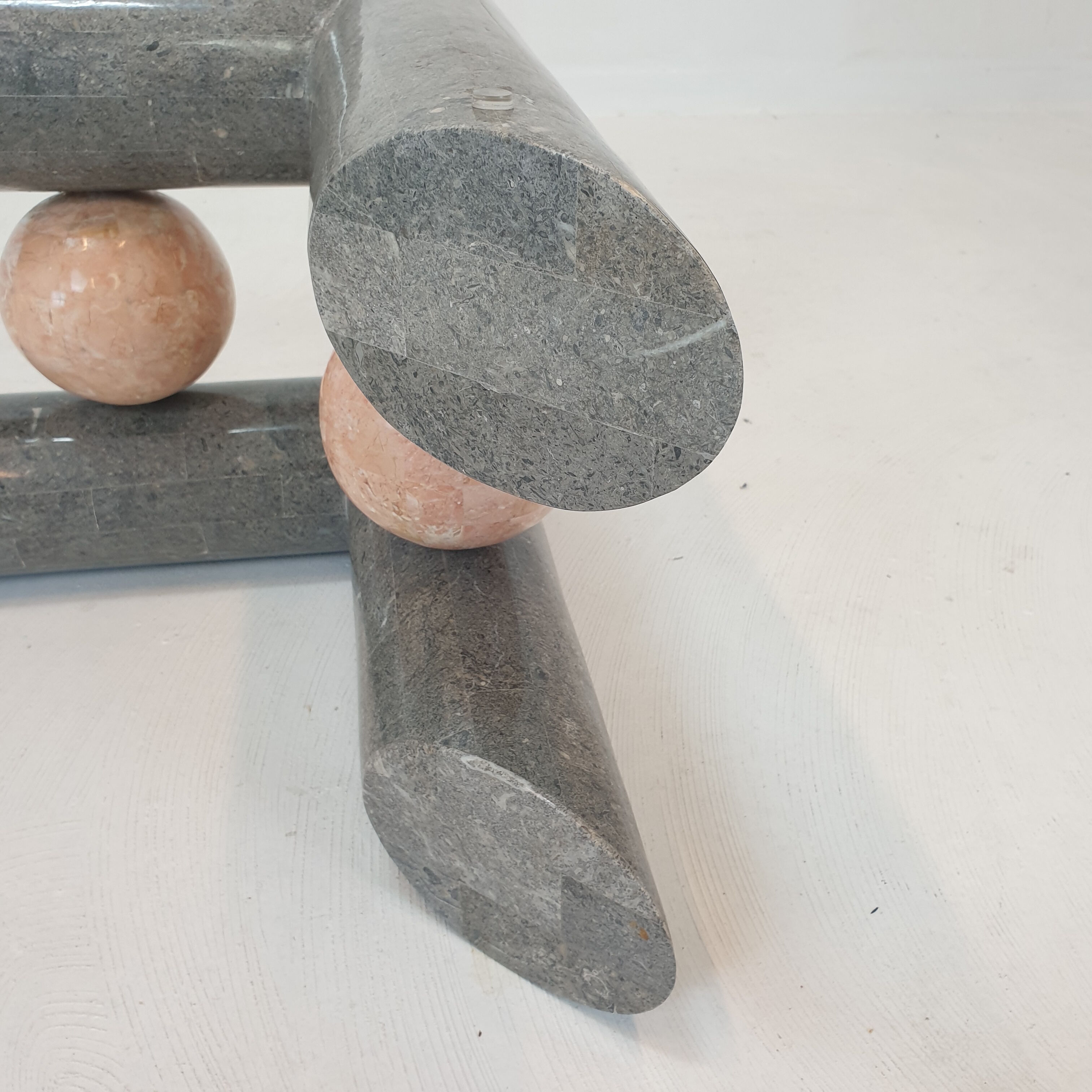 Fossil Stone Coffee Table, 1980s