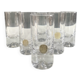 Série de 6 verres à apéritifs vintage Sweden