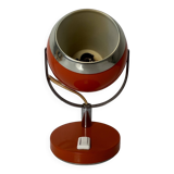 Eyeball lamp vintage orange wall mounting possible
