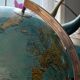 Vintage earth globe