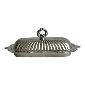 Beurrier inox brillant