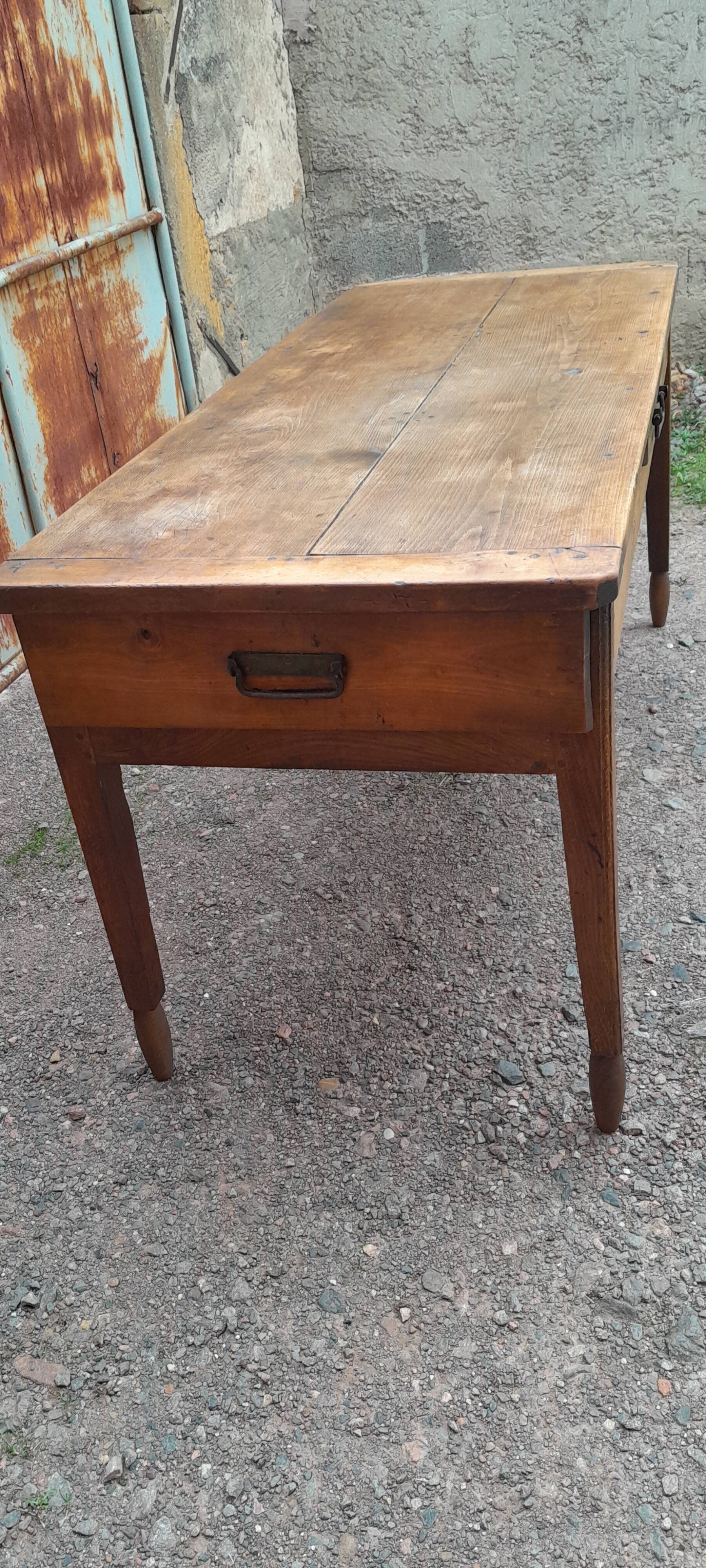 Antique farmhouse table