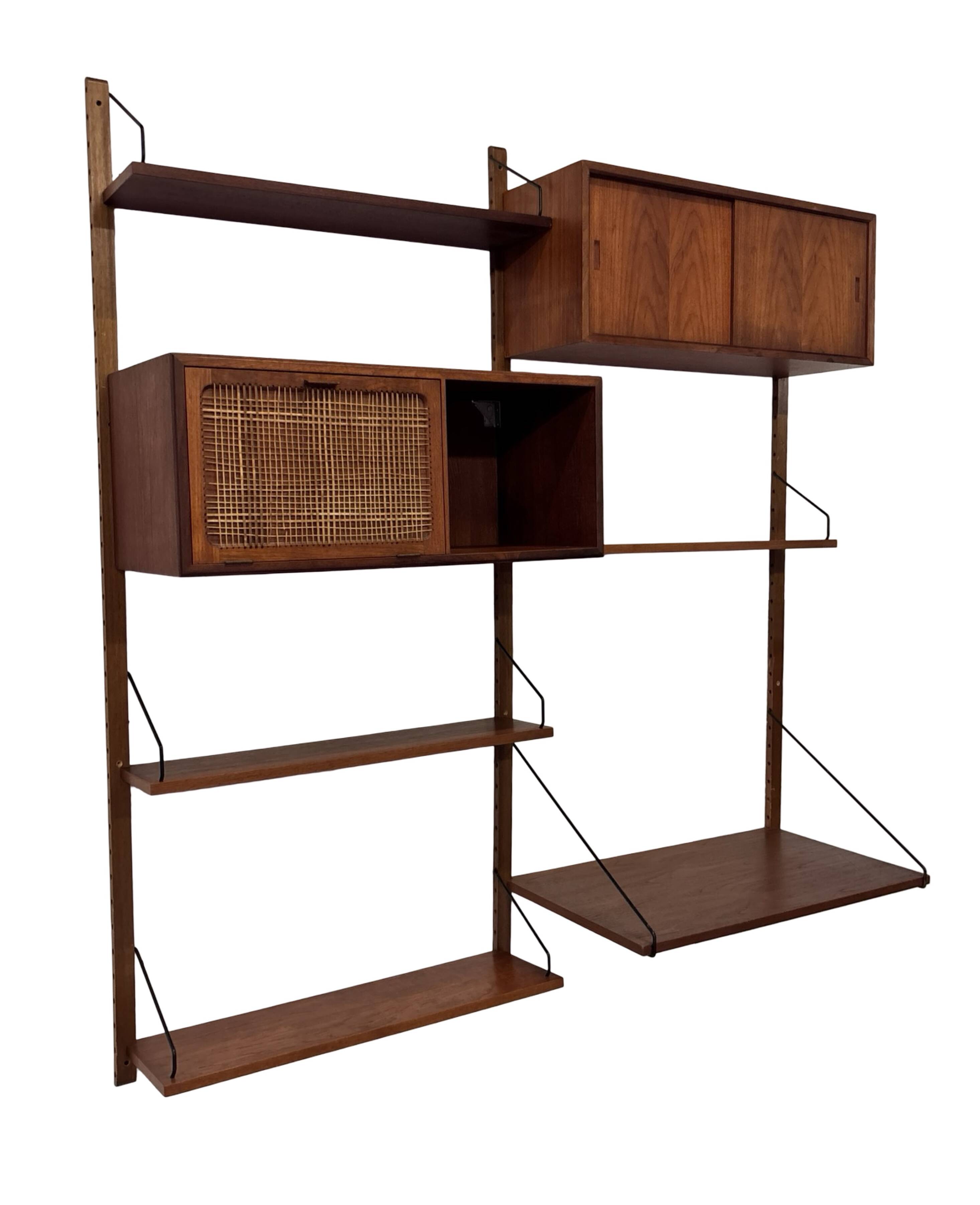 Vintage Poul Cadovius Royal System wall system wall unit