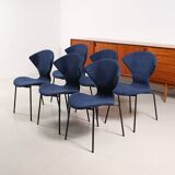 6 vintage Burov Dangles Defrance &950 chairs