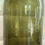 Glass vase bottle