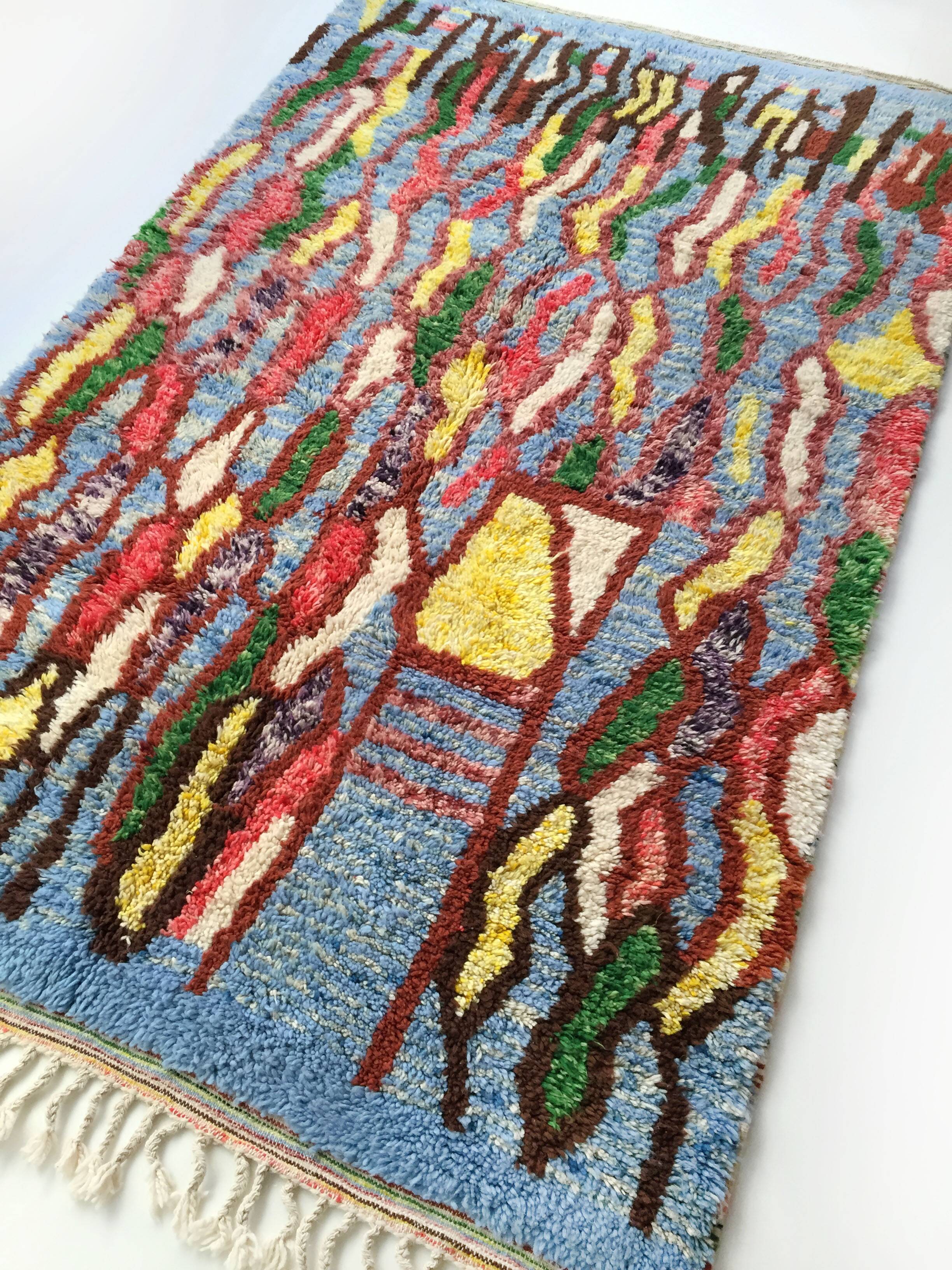 Moroccan Berber carpet Beni Ouarain 2.58x1.63m