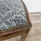 Art Decò set of chairs with stool