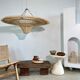 Suspension rattan saucer iron frame D:120 H:60