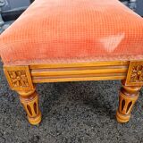 Paire de tabourets anciens style Louis XVl