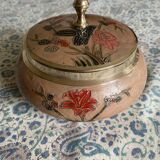 Cloisonné enamel candy box 70s