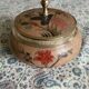 Cloisonné enamel candy box 70s
