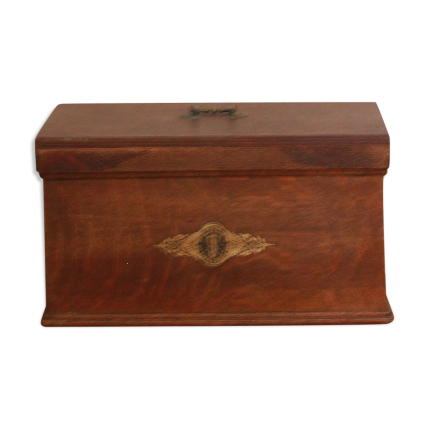 Wooden toy box with wrist