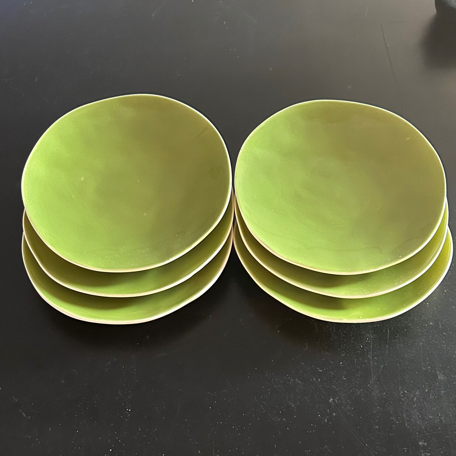Ceramiche Toscane 6-piece plate set