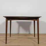 Table à manger extensible carrée en palissandre du milieu du siècle, Danemark, années 1960