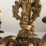 Lustre bois doré XIXème